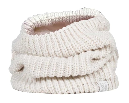 Señoras grueso invierno cálido forro polar Chunky Calentador de cuello térmico de punto - Image 1
