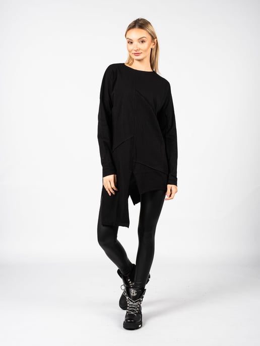 La Haine Inside Us Legginsy LW663 Mujer Negro - Image 2