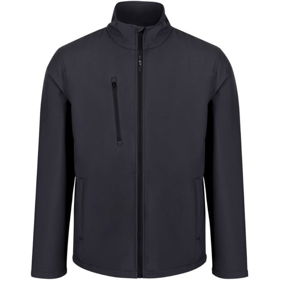 Regatta Professional Mens Ablaze Three Layer Soft Shell Jacket (Seal Grey/Black)