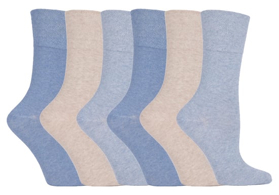 Gentle Grip - 6 Pares Calcetines No Elásticos Gentle Grip - LGG73 - Image 1