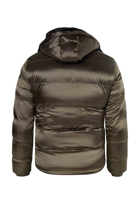 Mo Padded quilted jacket Men olive - Image 2