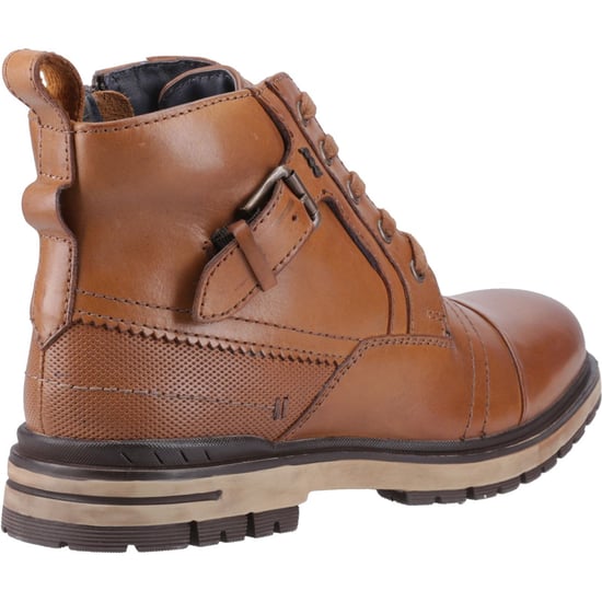 Pod Eros Leather Men's Brown Boots - Image 2