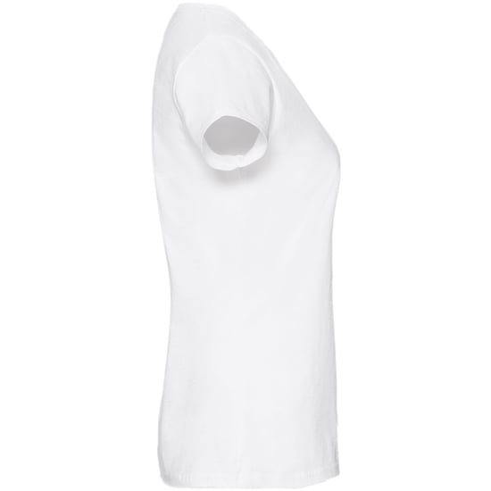 Fruit Of The Loom Womens/Ladies Ringspun Premium T-Shirt (Snow) - Image 3