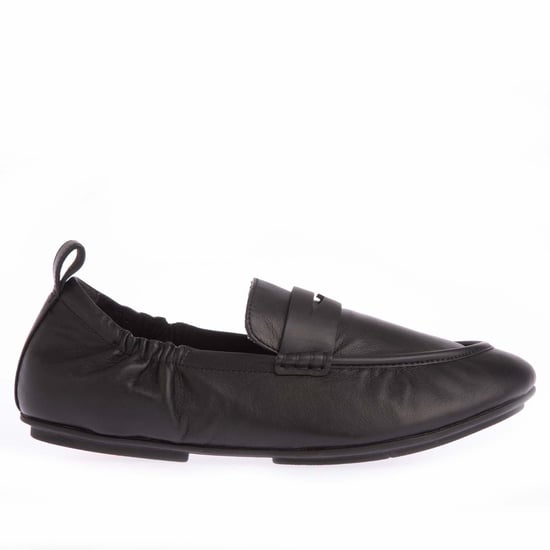 Women's Fit Flop Allegro Leather Penny Loafers in Black