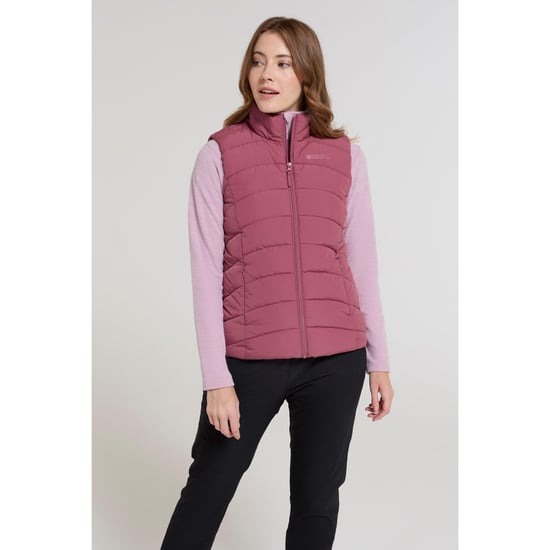 Mountain Warehouse Womens/Ladies Opal Padded Gilet (Pink) - Image 1