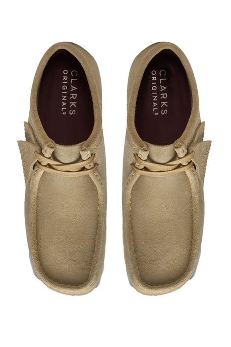 Clarks Originals Wallabee Shoe Maple Suede - Image 6