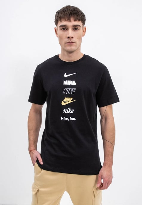 Camiseta para hombre Nike Stack Logo en negro - Image 1