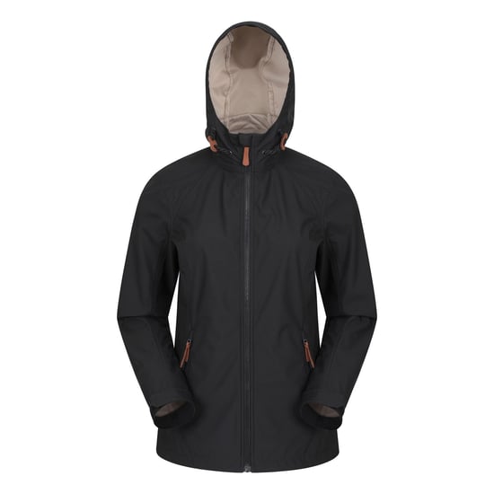 Mountain Warehouse Womens/Ladies Iona Soft Shell Jacket (Black) - Image 1