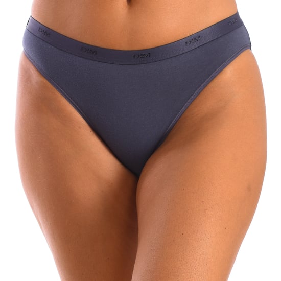 Pack-3 Panties Slips Coton Strech D4C17 woman