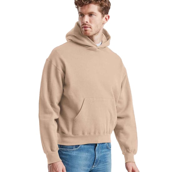 Fruit of the Loom Mens Supercotton Cotton Hoodie (Desert Sand) - Image 1