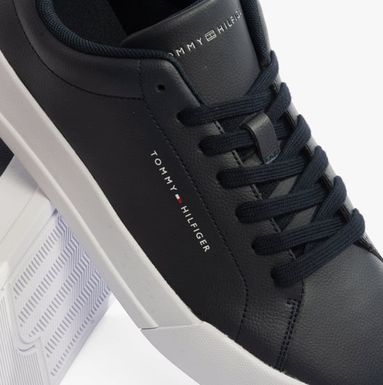Zapatillas Tommy Hilfiger LOGO COURT para hombre Desert Sky - Image 4