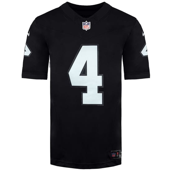 Camiseta Nike NFL Las Vegas Raiders 4 Derek Carr Home Limited jugada - Image 1