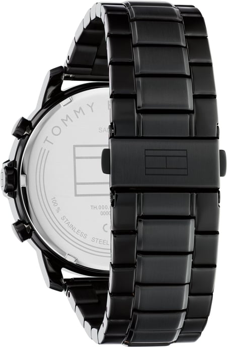 Tommy Hilfiger Jameson Le Men's Black Watch 1792049 - Image 2