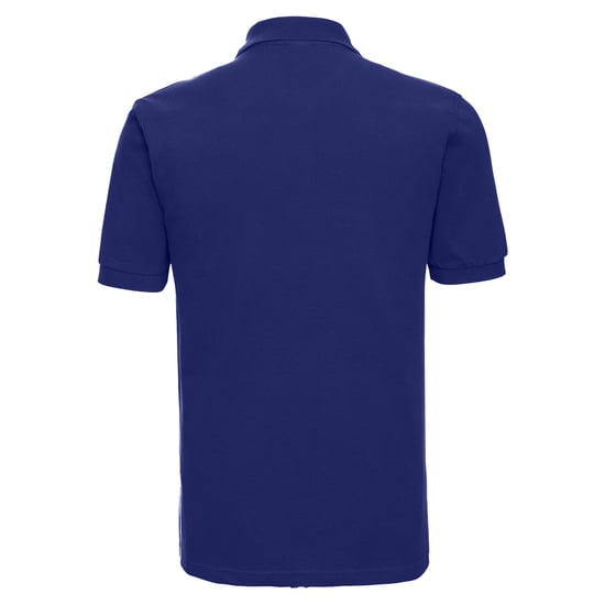 Russell Mens Classic Cotton Pique Polo Shirt (Bright Royal Blue) - Image 2