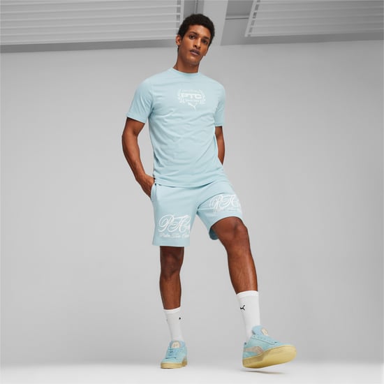 PUMA X Palm Tree Crew Mens Shorts - Image 5