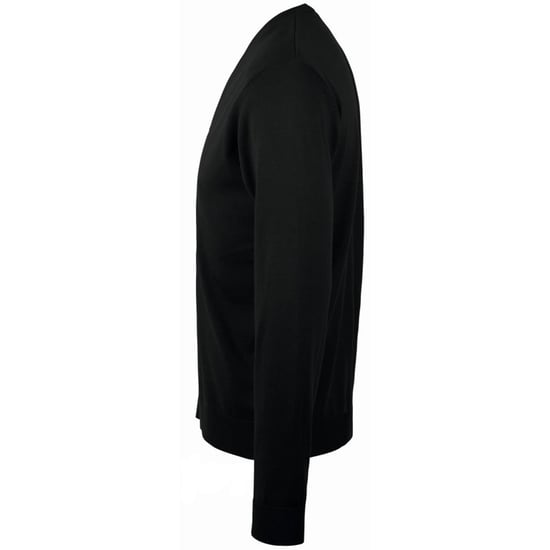 SOLS Mens Golden V Neck Cardigan (Black) - Image 3