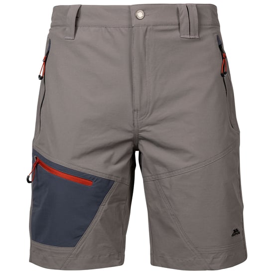 Trespass Mens Daars Casual Shorts (Storm Grey)
