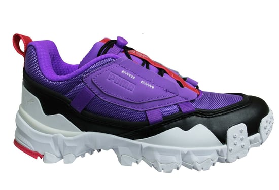 Puma Trailfox Overland Purple Low Lace Up Mens Trainers 369824 08