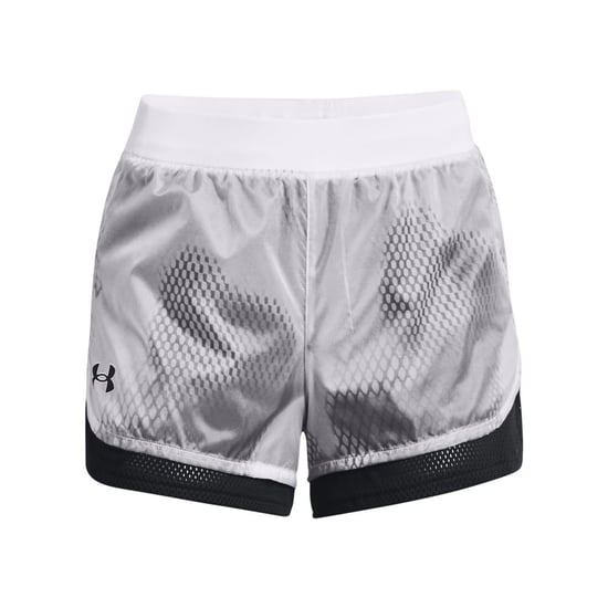 Women's Under Armour UA Woven Layered Shorts in White