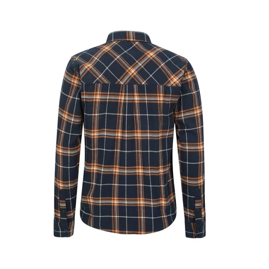 Mountain Warehouse Mens Trace Flannel Long-Sleeved Shirt (Bright Blue)
