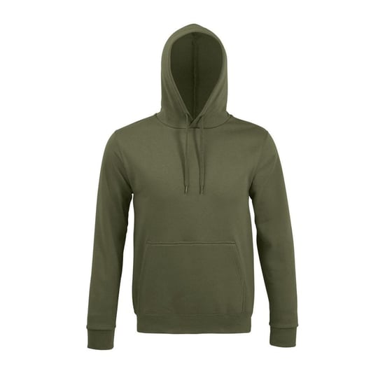 SOLS Snake Unisex Hooded Sweatshirt / Hoodie (Dark Green) - Image 1