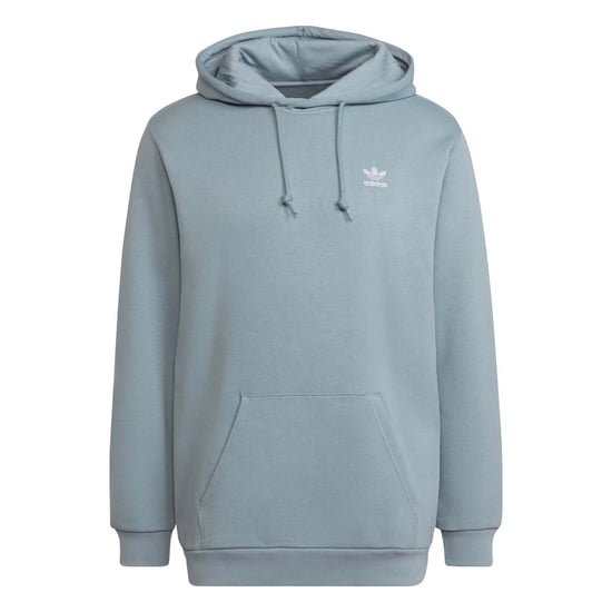 Men's adidas Originals Trefoil Essentials Hoody in Grey