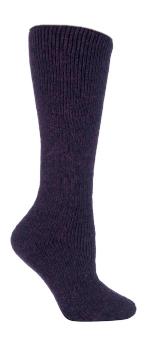 Medias de lana para mujer, extra largas y gruesas, de 2.7 TOG, en colores, hasta la rodilla - Image 1