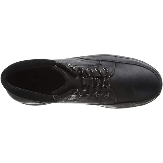 Hush Puppies Mens Grover Leather Boots (Black) - Image 4
