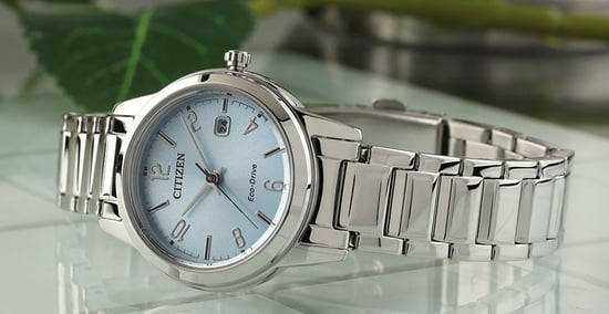Citizen Women's Silver Watch FE1241-71L - Image 4