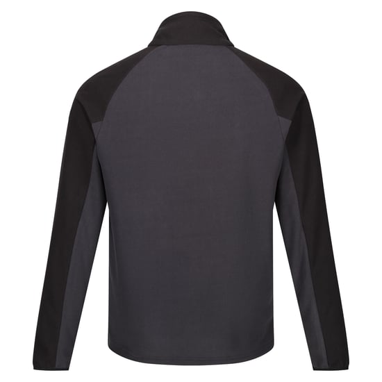 Regatta Mens Elson II Lightweight Fleece (Ash/Black)