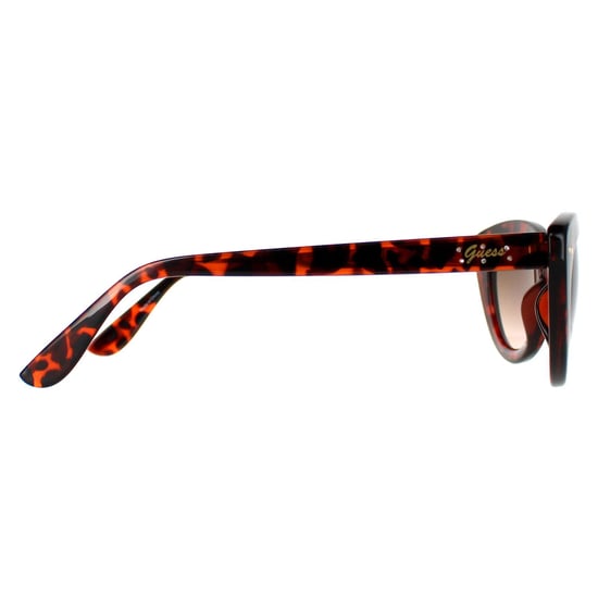 Guess Cat Eye Womens Gold Brown Gradient GF0402