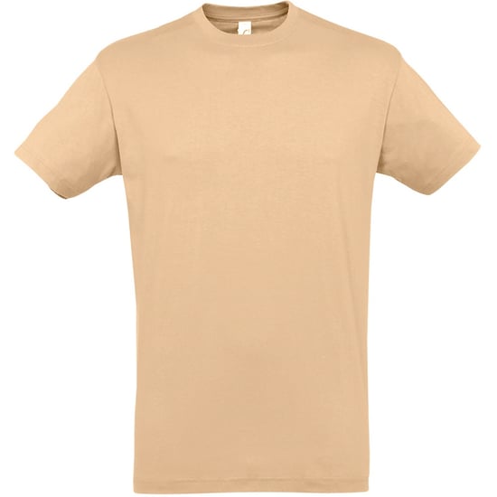 SOLS Mens Regent Short Sleeve T-Shirt (Sand) - Image 1