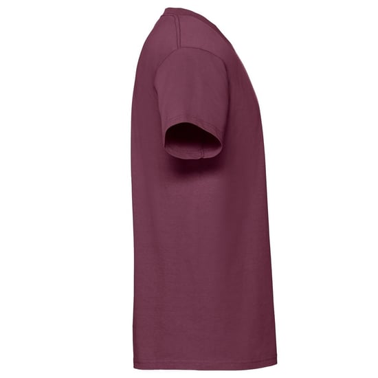 Fruit of the Loom Mens Iconic Premium Ringspun Cotton T-Shirt (Burgundy) - Image 3