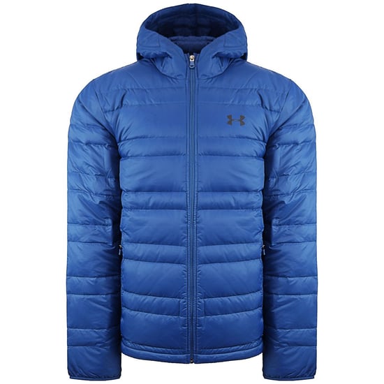 Under Armour Storm Mens Blue Down Hooded Jacket