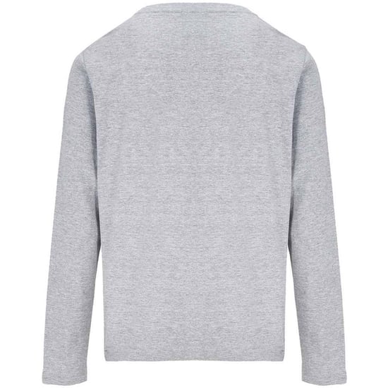 SOLS Womens/Ladies Monarch Long-Sleeved T-Shirt (Grey Marl) - Image 2