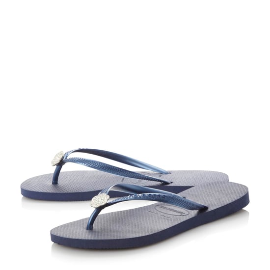 Havaianas Ladies - Slim Crystal Embellished Flip Flop - Image 1