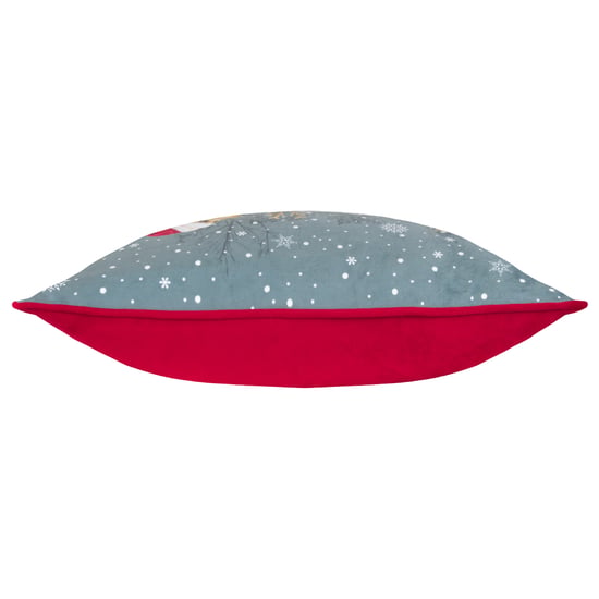 Evans Lichfield Christmas Dogs Piped Cushion