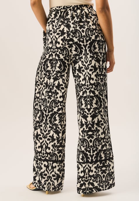 Pantalones anchos con estampado Ikat - Image 5