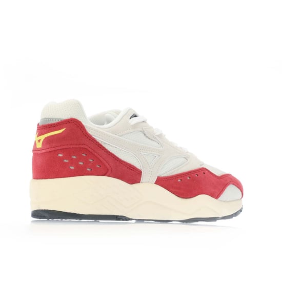 Men's Mizuno Contender Trainers in White red