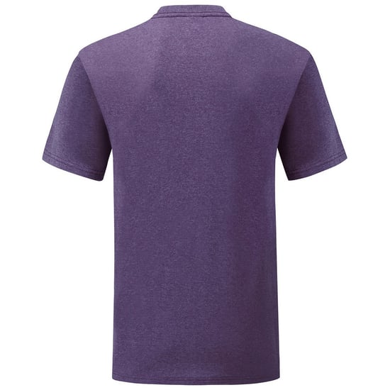 Fruit of the Loom Mens Valueweight Heather T-Shirt (Purple) - Image 2