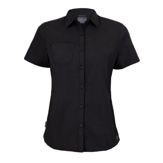 Craghoppers Womens/Ladies Expert Kiwi Short-Sleeved Shirt (Black)
