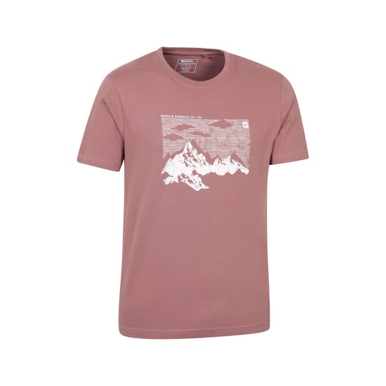 Mountain Warehouse Mens Mountain T-Shirt (Burgundy) - Image 3