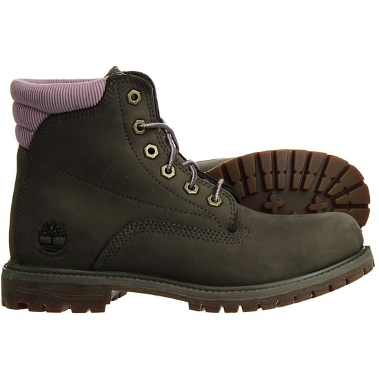 Timberland Waterville 6inch Womens Olive Boots - Image 3