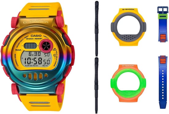 Casio G-shock Men's Yellow Watch G-B001MVE-9ER