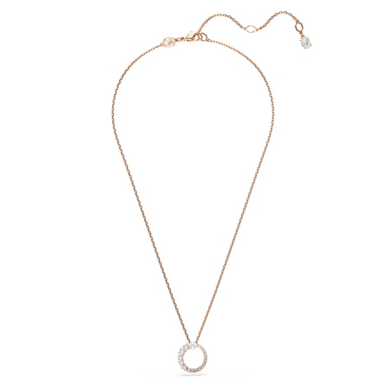 Swarovski 'Matrix' Women's Gold Plated Metal Necklace - Rose 5692265 - Image 2