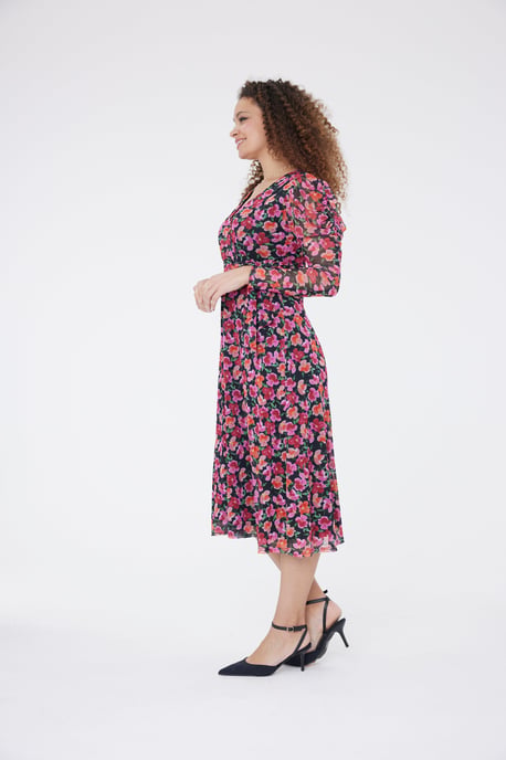Serena Floral Print Dress