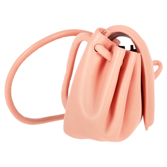 Bottega Veneta Small Beak Crossbody Bag in Pink Leather - Image 2