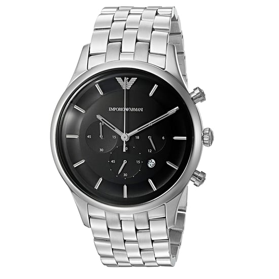 Emporio Armani Reloj de hombre Cuarzo plateado - Image 1