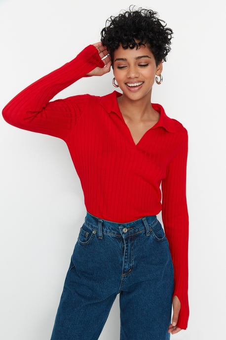 Trendyol Women's  Plain  Sweater - Image 2