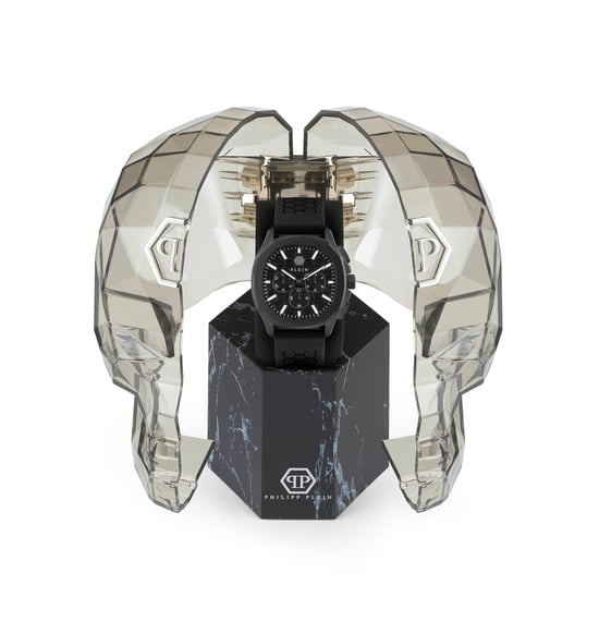Philipp Plein $keleton $pectre Men's Black Watch PWSAA0823 - Image 4